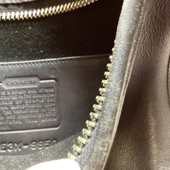 Vintage Coach 9950 Black Janice Legacy Crossbody Shoulder Handbag - Picture 5 of 5